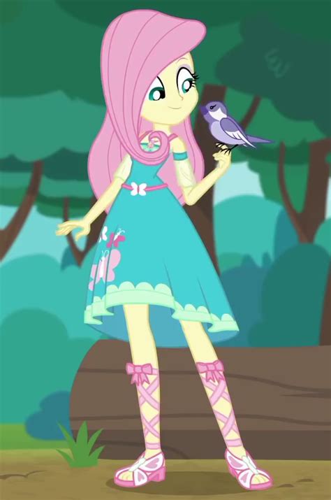 The magical transformation of Fluttershy through dance in MLP Equestria Girls